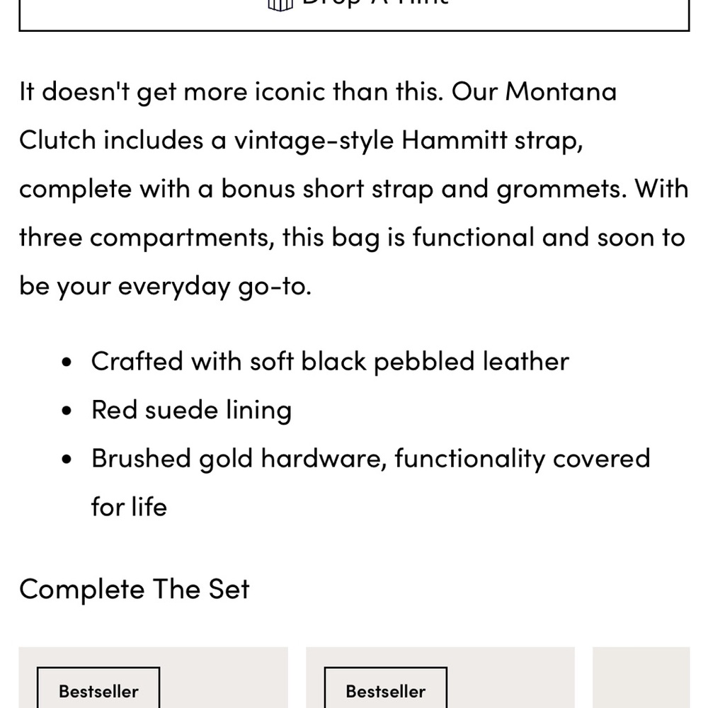 Hammitt Black and Gold Snakeskin Crossbody Bag - Picture 8 of 16